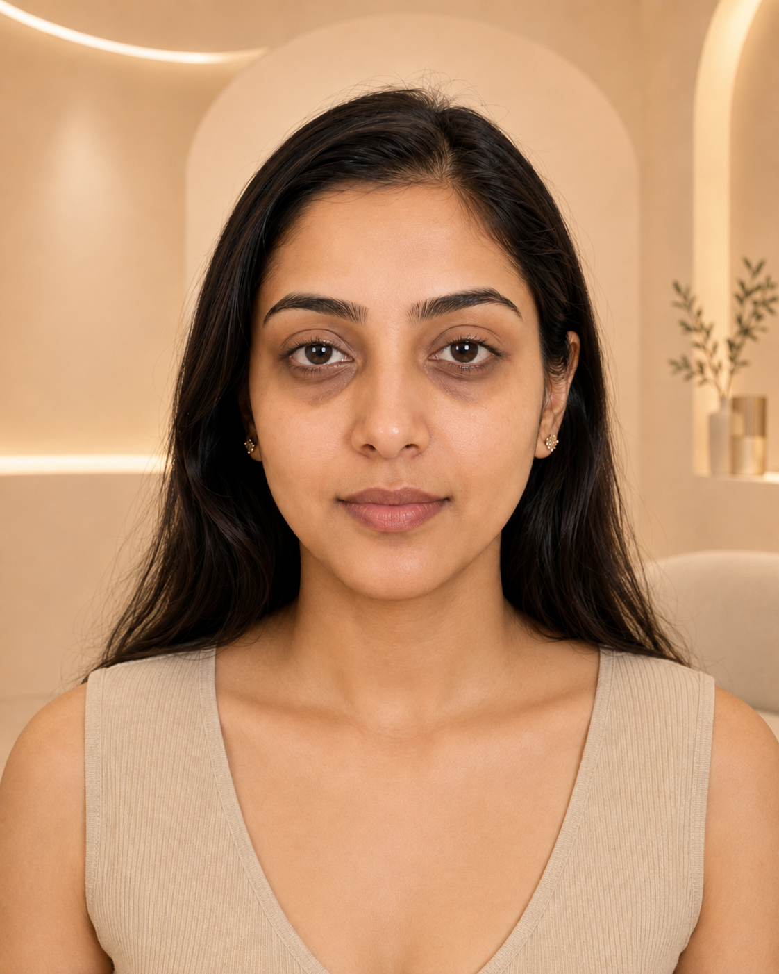 Before Under-Eye Concerns at MIGAKKI Skin & Hair Clinic